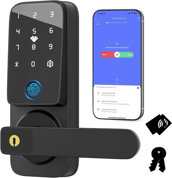 HEIXSMT-WiFi Smart Door Lock