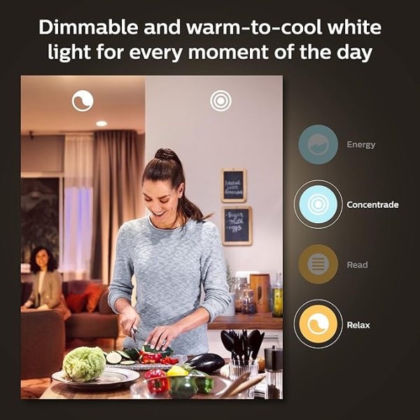 Philips Hue White and Color Ambiance Smart Bulb (GU10) - Image 7